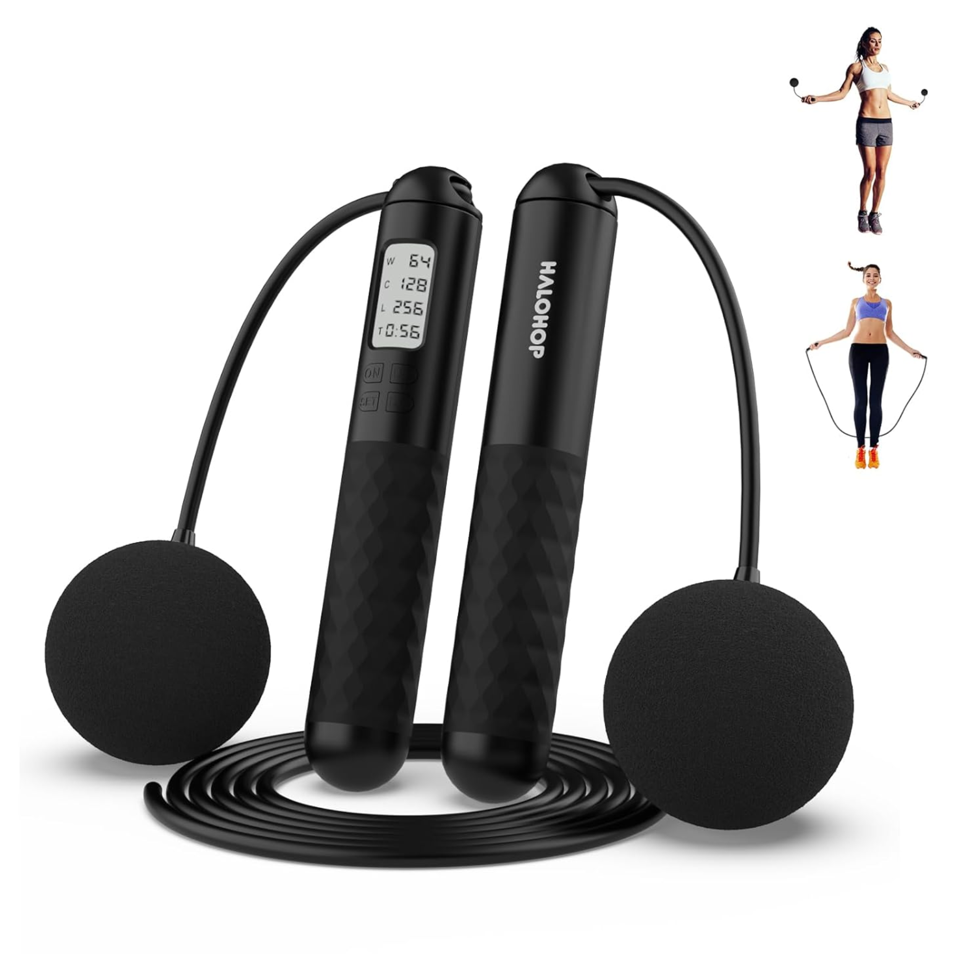 Halohop Skipping Rope for Man Women with Counter W...